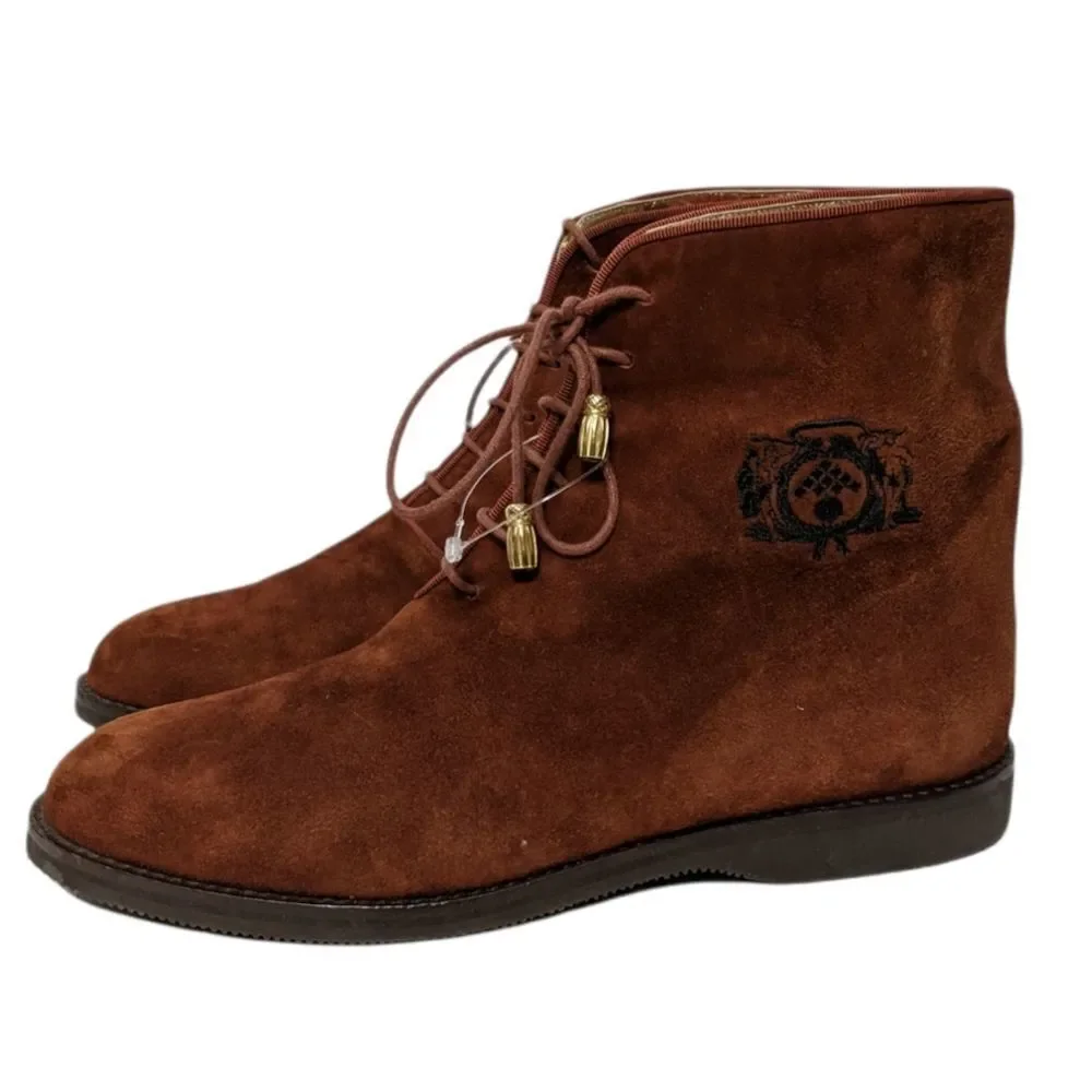 NWOB BOTTEGA VENETA Suede Ankle Booties 39.5